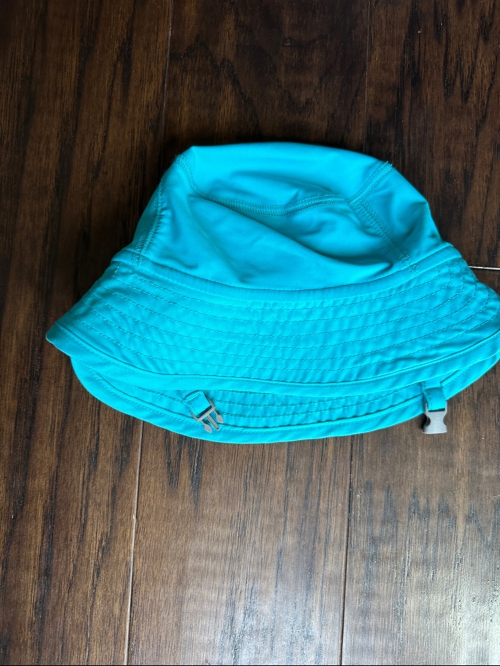 Primary Teal Sun Bucket Hat - Lightweight Swim Hat